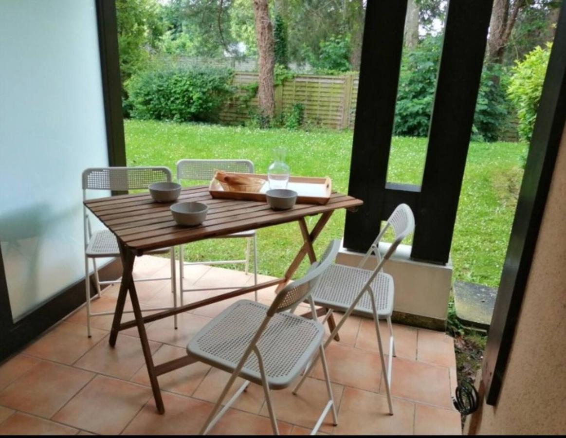 "Magnifique 2 Pieces Deauville" Piscine Et Jardin Exteriér fotografie
